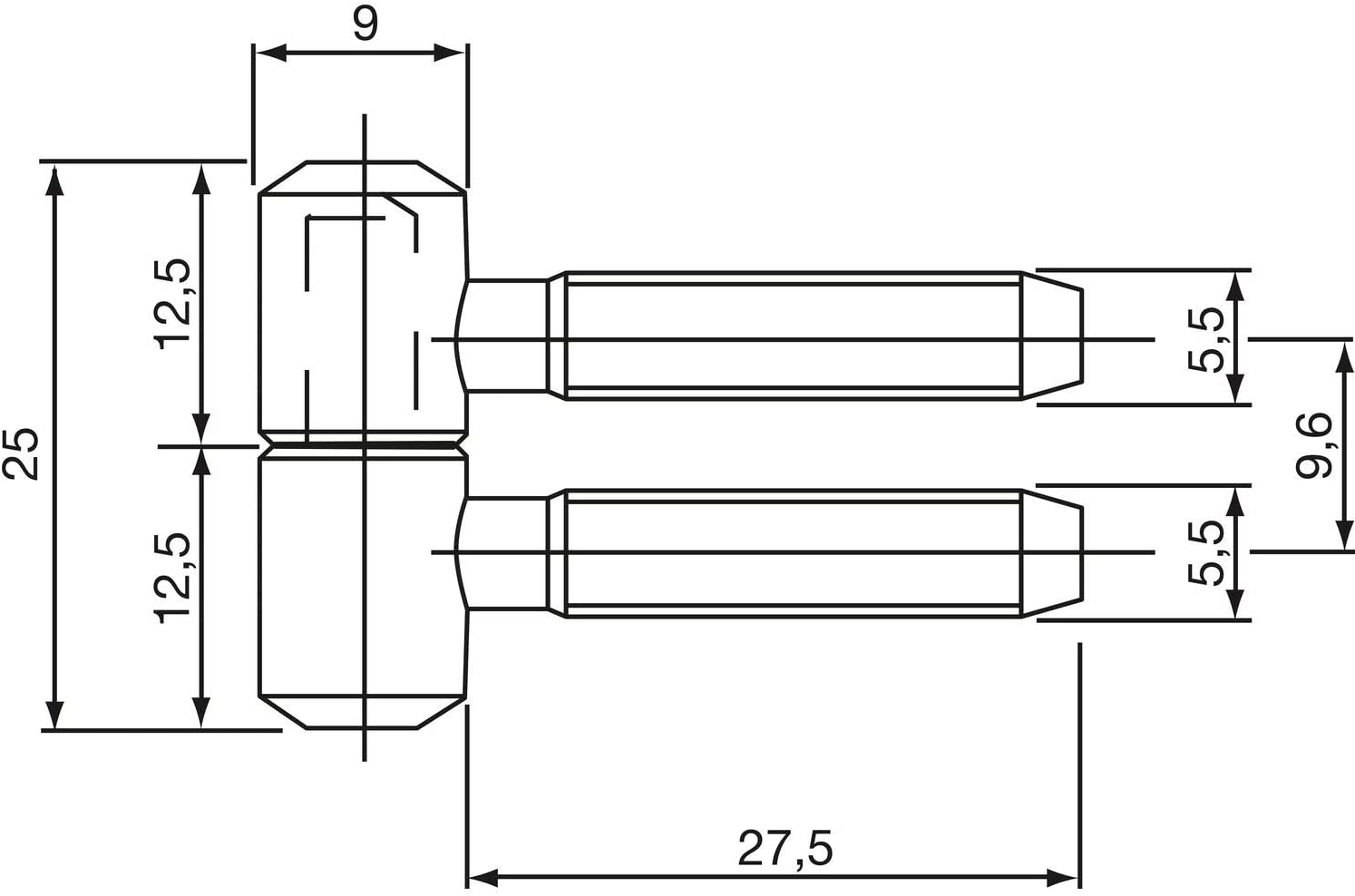 Partes de una bisagra